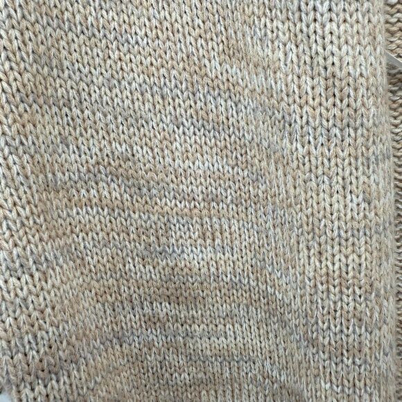 John + Jenn Cardigan Womens Small Beige Chunky Knit Long Sleeve Boho Lagenlook - Picture 6 of 7